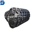 China Supplier Marine Floating Pneumatic Ykohama Type Fender with chain and tire net